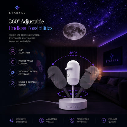 Aurora Galaxy Projection Lamp