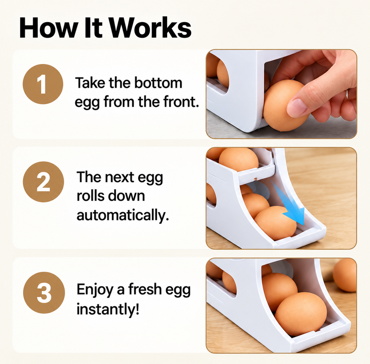 EggFlow Automatic Egg Dispenser